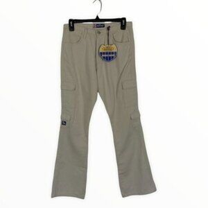 Blue Asphalt Double Cargo Pants 7 Gray NWT